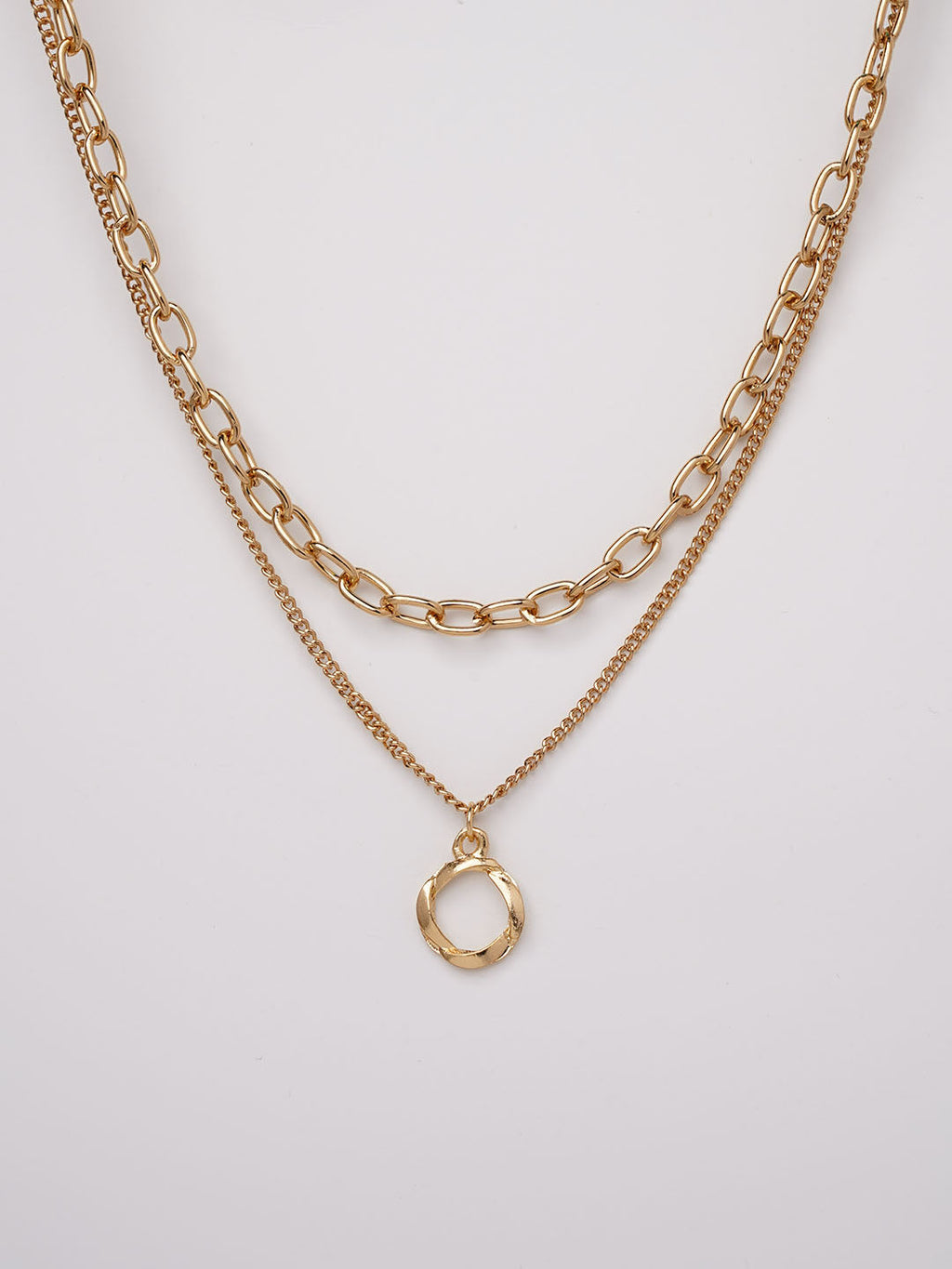 Ring Layered Necklace