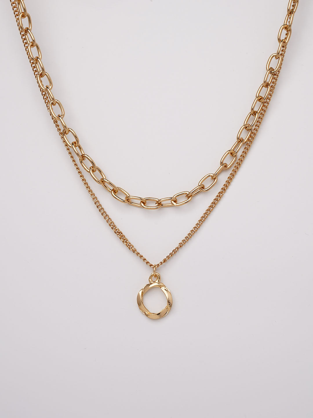 Ring Layered Necklace