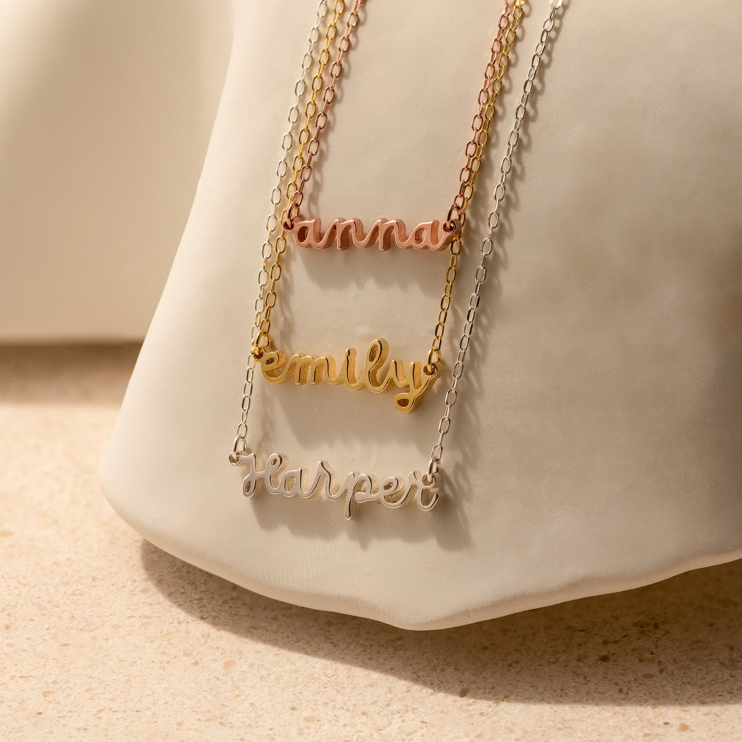 Make Your Own Name Custom Necklace