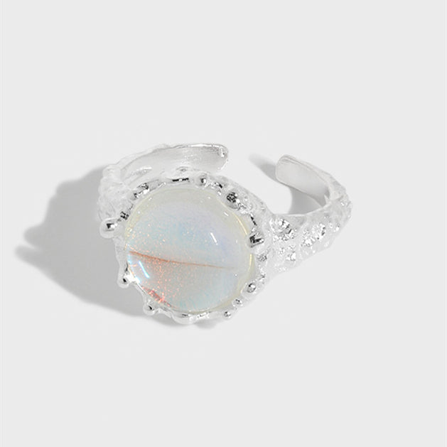 Moonstone Open Ring