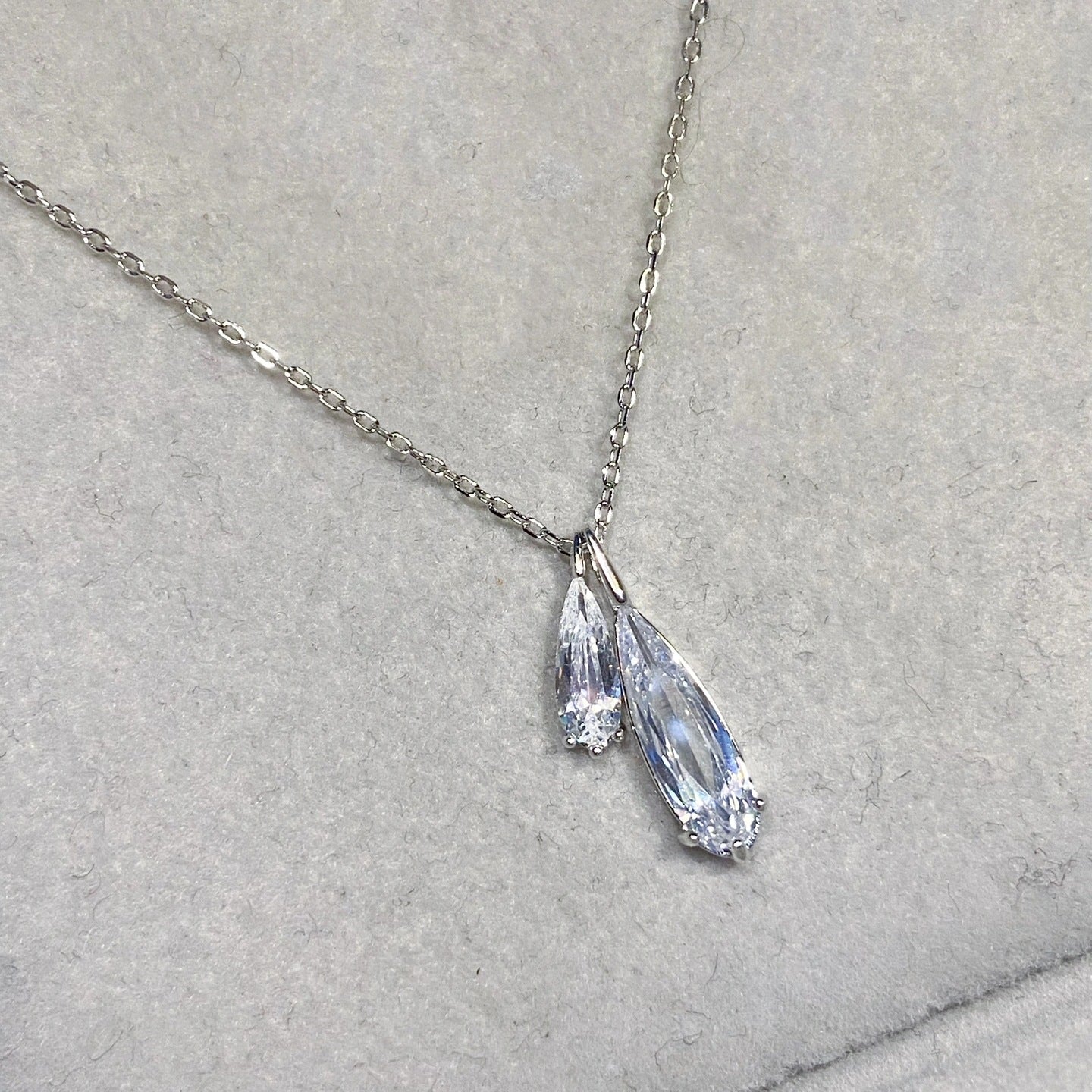 Teardrop Pendant Necklace