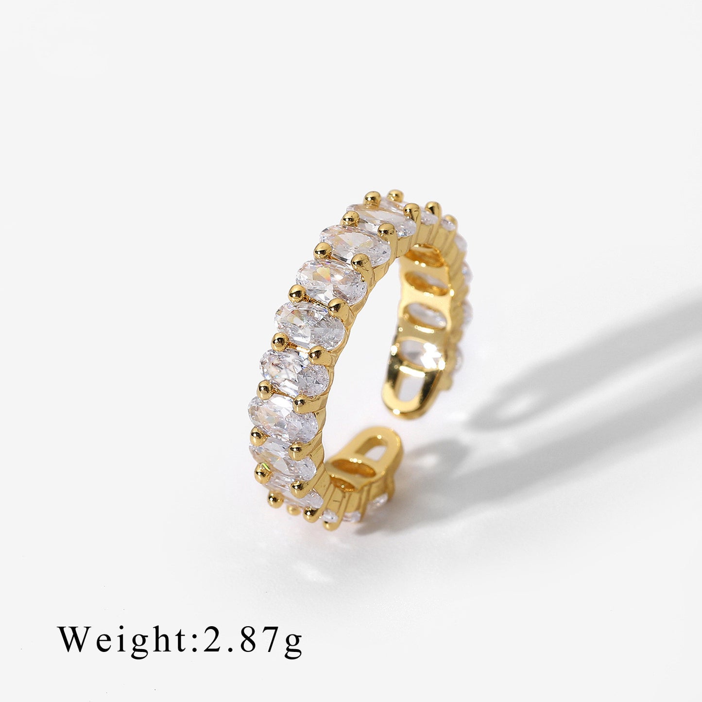 Zircon Open Ring